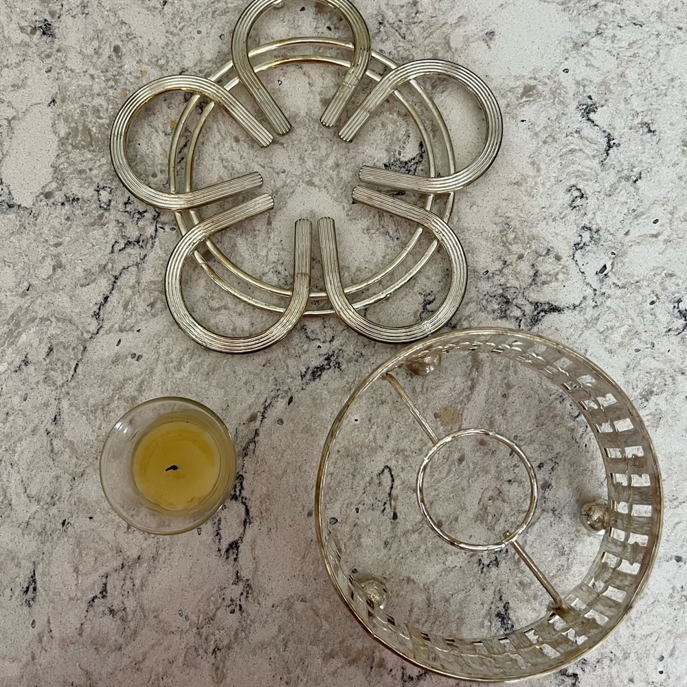 🌻Retro 1970’s silver warmer - Picture 6 of 11